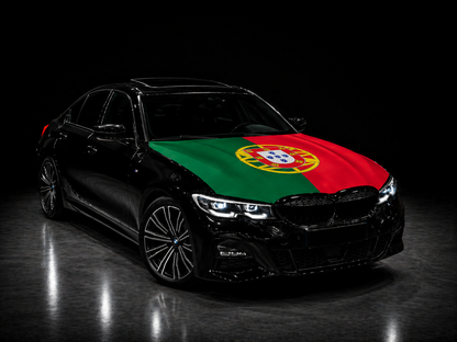 Elastic Fabric Hood Flag (Compatible with all cars)