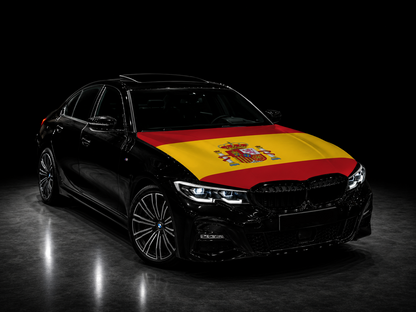 Elastic Fabric Hood Flag (Compatible with all cars)